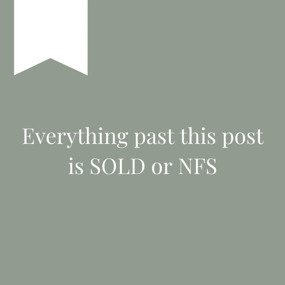 Sold Items Notice Sign